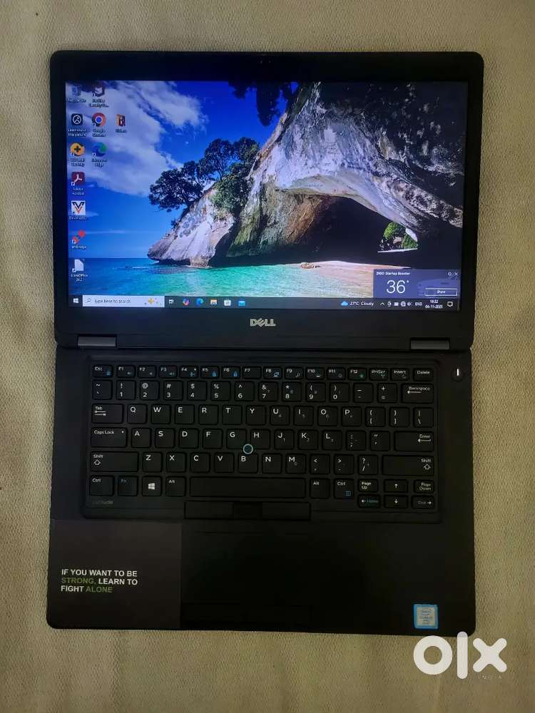 Dell Latitude 5480
8GB RAM
256 SSD
Windows OS 10 i5 7th
