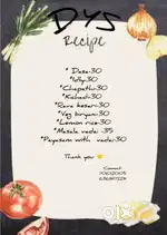 Home made food available
