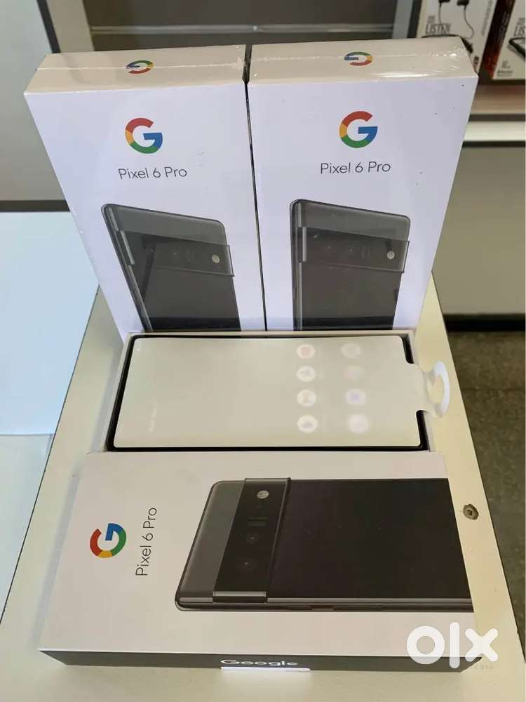 GOOGLE pixel 6 pro (12gb 128gb) 5g open box catogery all accessories a