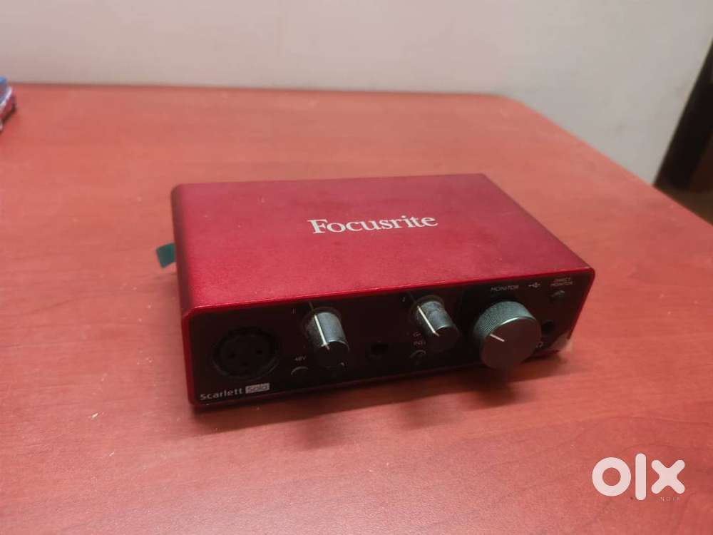 Focusrite Scarlett Solo (3rd Gen) USB Audio Interface soundcard