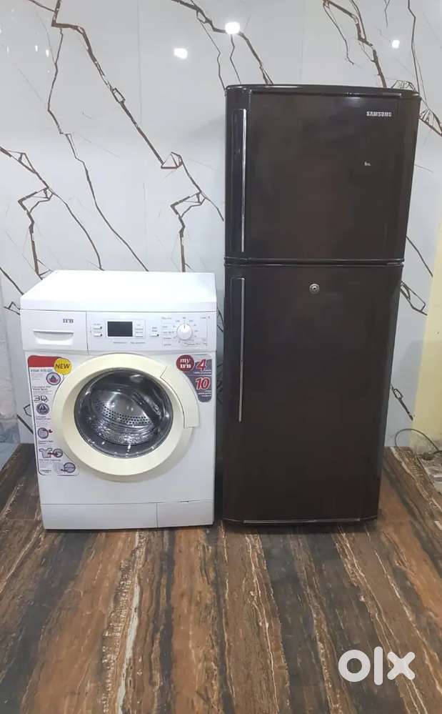 Samsung double door refrigerator nd ifb front load washing machine*