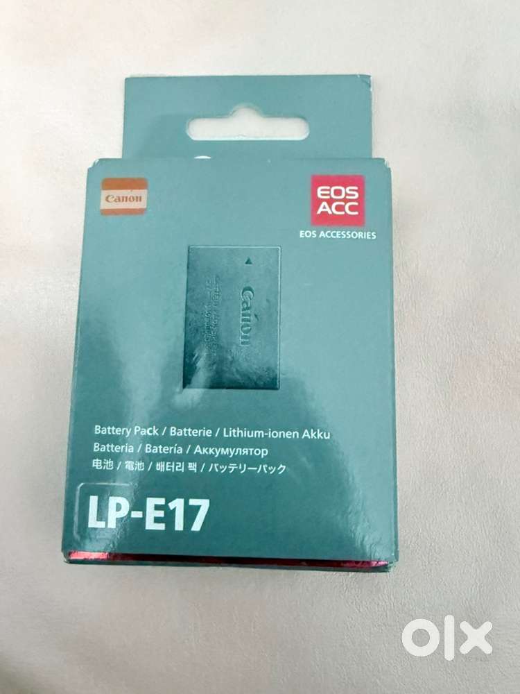Canon battery pack LP E17  brand new