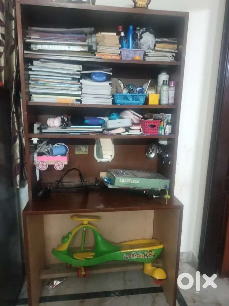 Book shelf cum study table