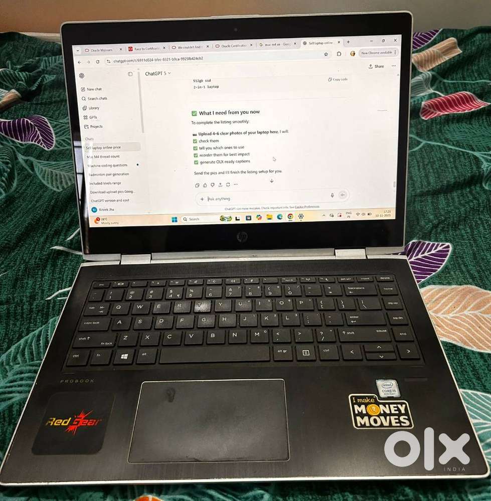 HP ProBook x360 440 G1  i5 8th Gen  8GB RAM  512GB SSD Touchscreen