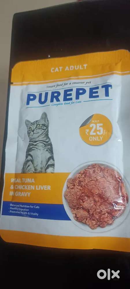 PUREPET cat adult food 26 piece