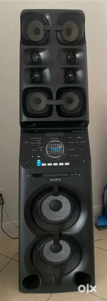 Sony Onebox MHC-V90DW 1.0 Channel Wireless Bluetooth Speaker (Black)