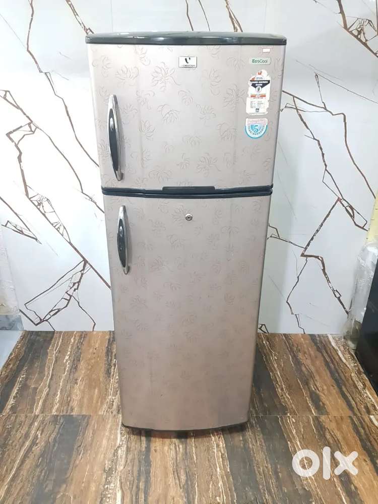 *1*Videocon eco cool 235ltrs flower model double door refrigerator*1*