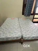 Two single bed and double bed mattres