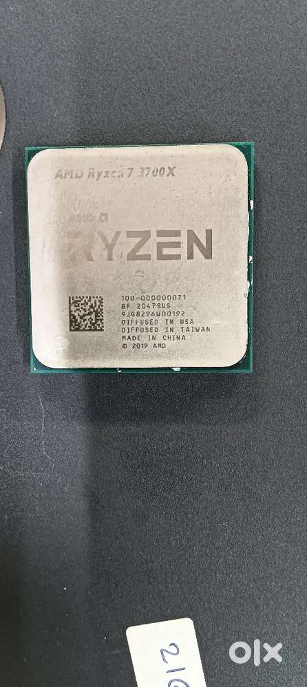 yzen 7 3700x processor perfect working condition