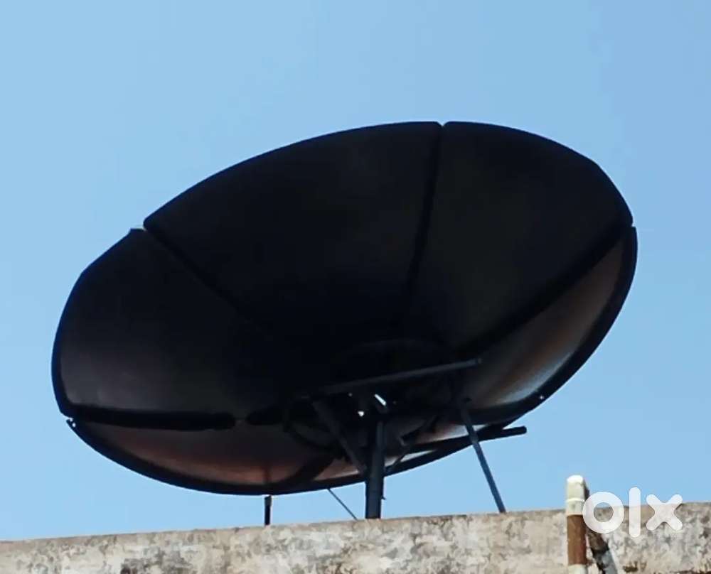 6 Feet c Band Dish Antenna+Receiver