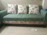 5 seater sofa set with small table and center table