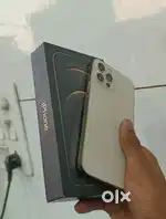 iPhone 12 pro Max gold colour under warranty all accessories available