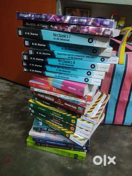 JEE BOOKS ( Cengage physics, maths, books of chemistry additional)