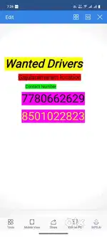 Uber car drivers