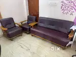 Leather sofa in good clean condition for sale
