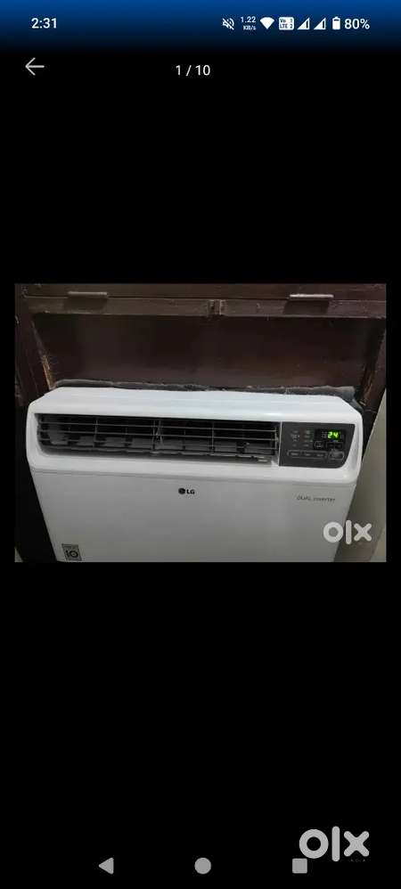 Lg window ac dual inverter 1.5ton 5star with wifi
