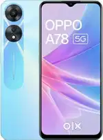 Oppo a78 5g mobile good condition original display