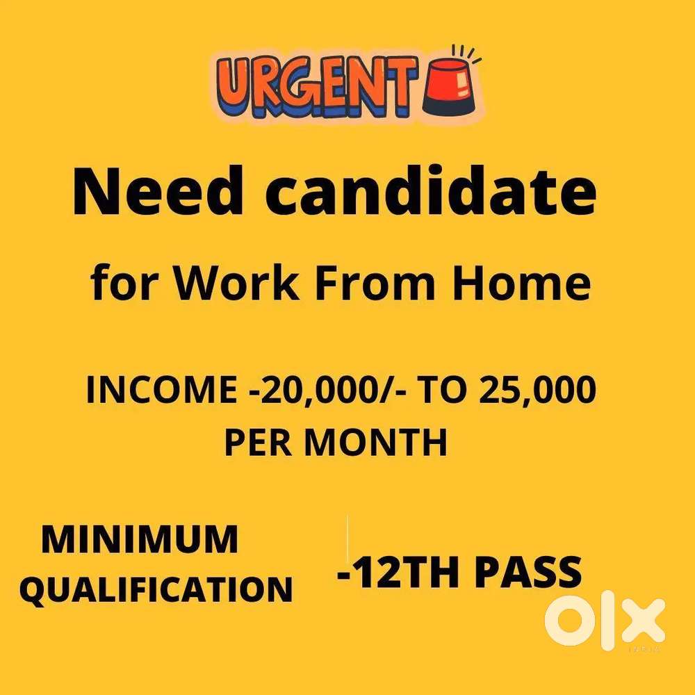 Work From Home Opportunity