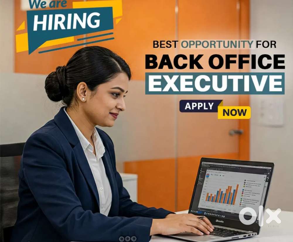 Lady Back office with Excel knowledge