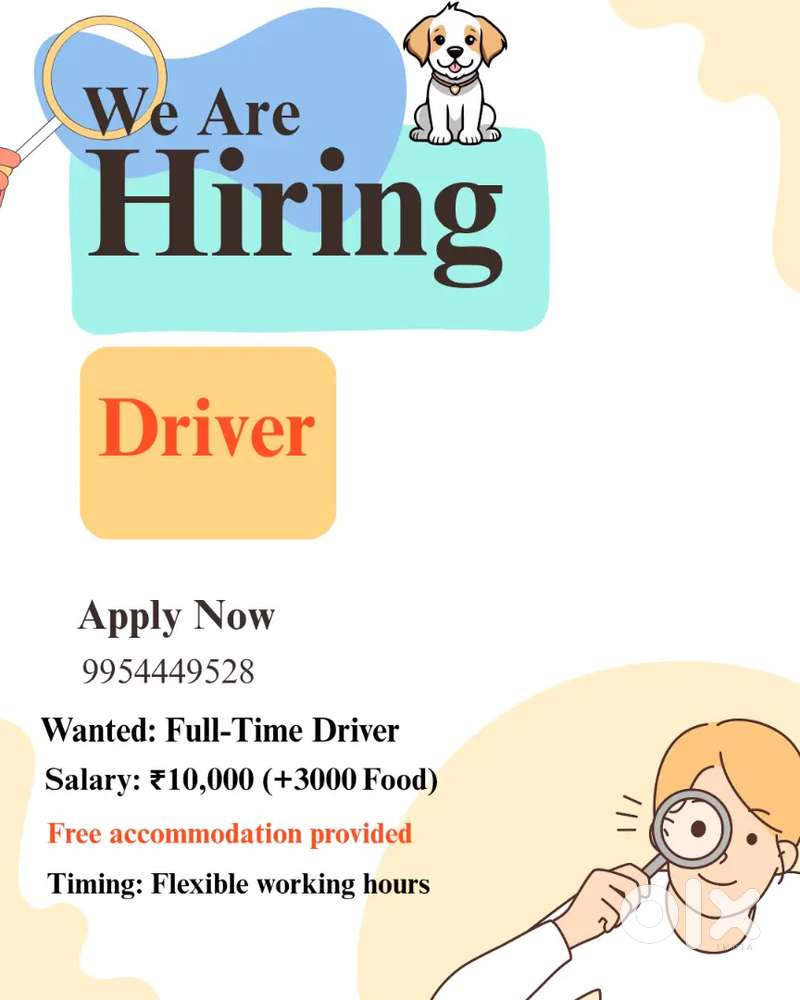 Wanted: Full-Time Driver