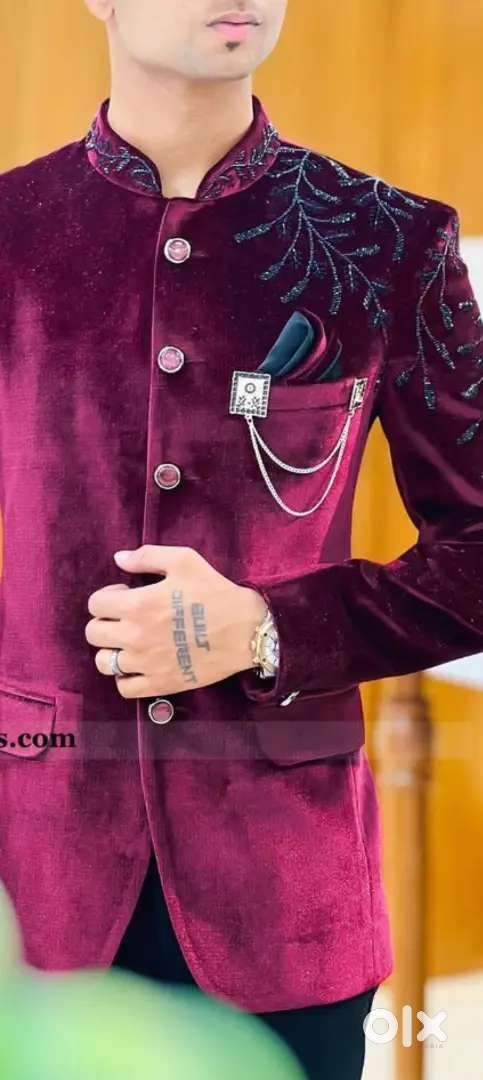 Jodhpuri with black pant