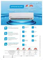 CARRIER MIDEA 1.5tr  3STAR SPLIT AC