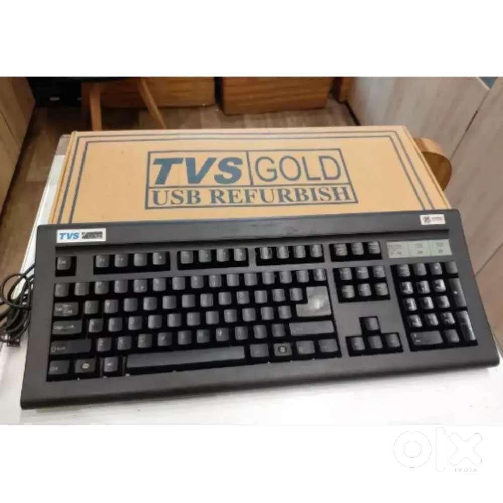 tvs gold keyboard refurbsed