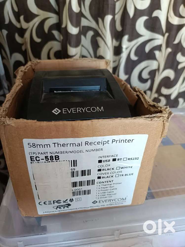 USB AND BLUETOOTH THERMAL MINI PRINETER