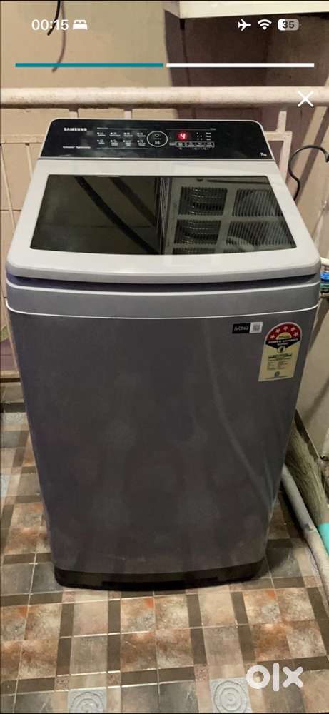 Samsung 7kg 5 star fully automatic 1.5 year old