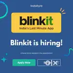 Blinkit inhouse Job