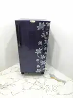 Godrej flower model single door refrigerator working in excellent