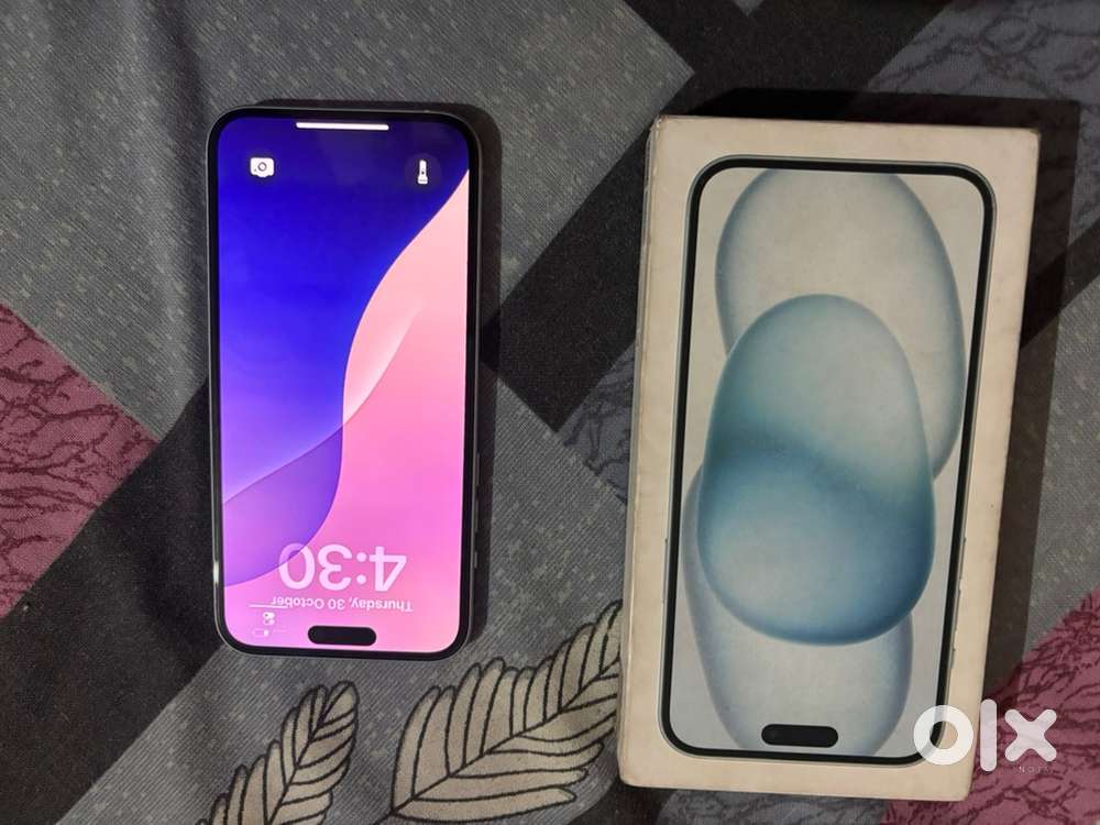 Iphone 15plus 256gb 89battery arjent sell