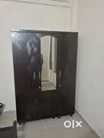 New brand 3 door cupboard almirah with mirror