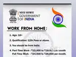 Part time work from home