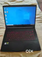 MSI GF63 with i5 9th gen 9300H and 1050ti 4gb graphics Gaming laptop