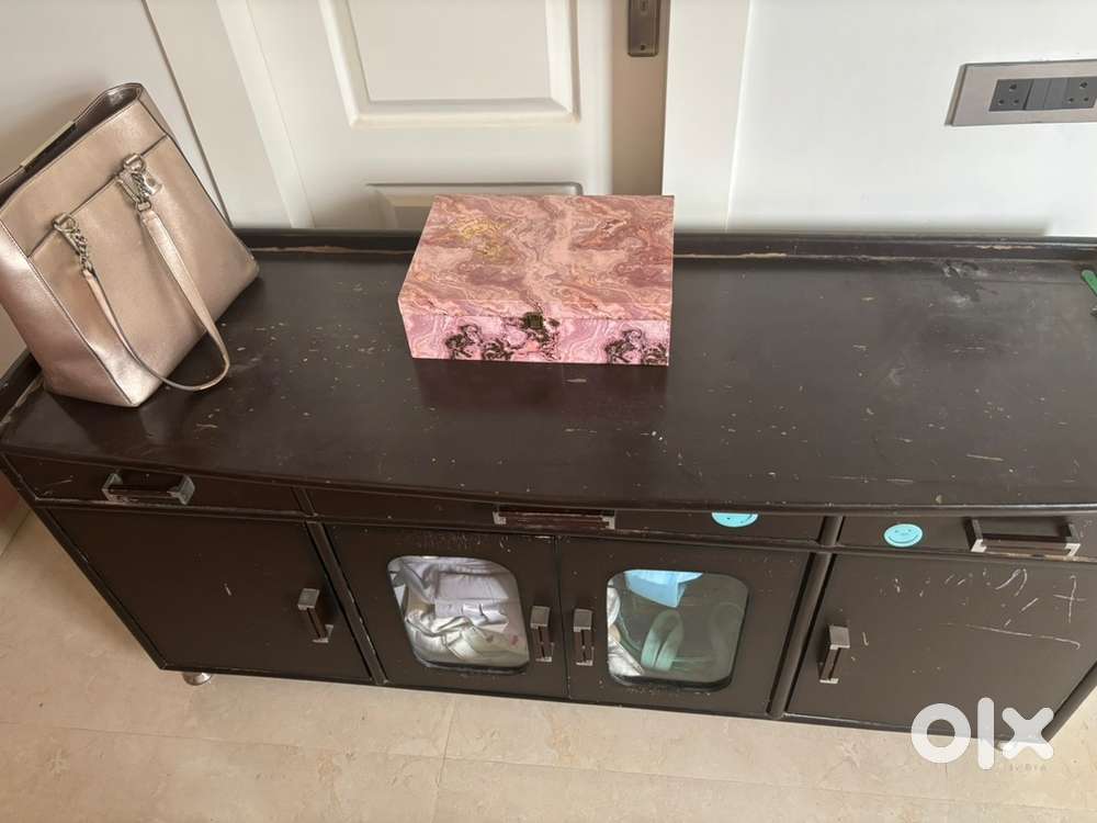 TV console, very strong and stable made of wood