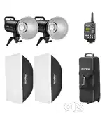 Godox SG400IIV Studio Flash Kit with LED Modeling Light