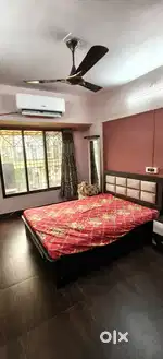 2bhk Fully furnished flat available in aanand nagar ghodbarder rd