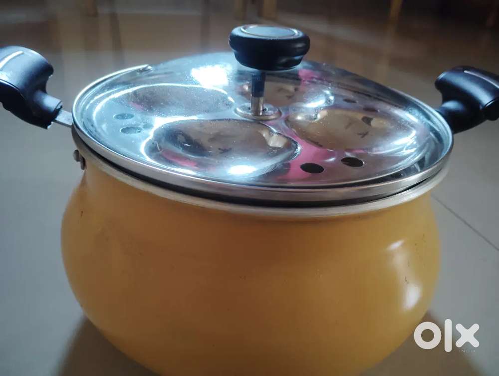 Stainless steel idli pot