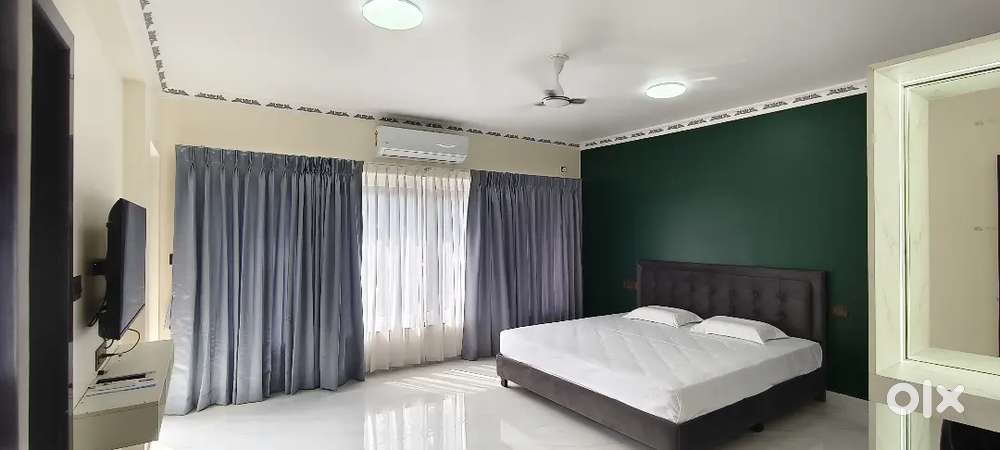 3bhk row villa at verna near highway .