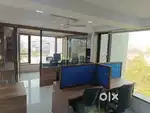 Furnished Office Rent CG Road 750 Ft 1 Cabin 11 Seats For-IT/DSA/HR/CA