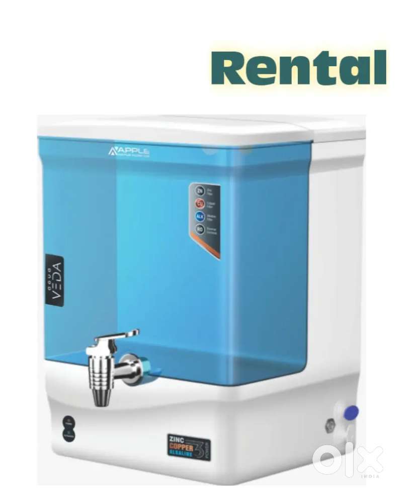 Water purifier available on rent