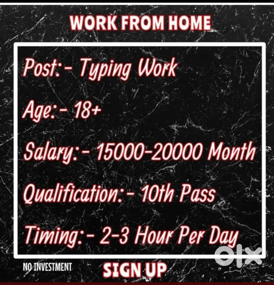 Online part time work