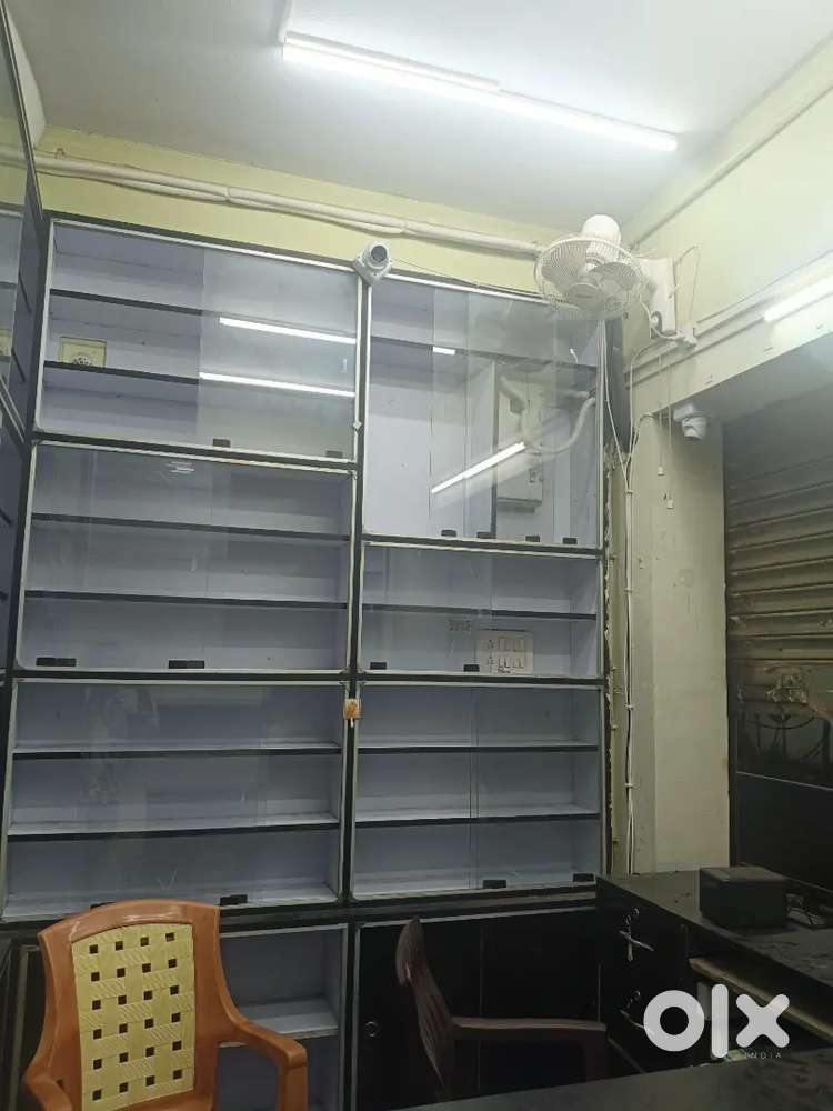 Medicine store rack and table