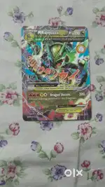 Pokemon cards M Rayquaza EX Mega