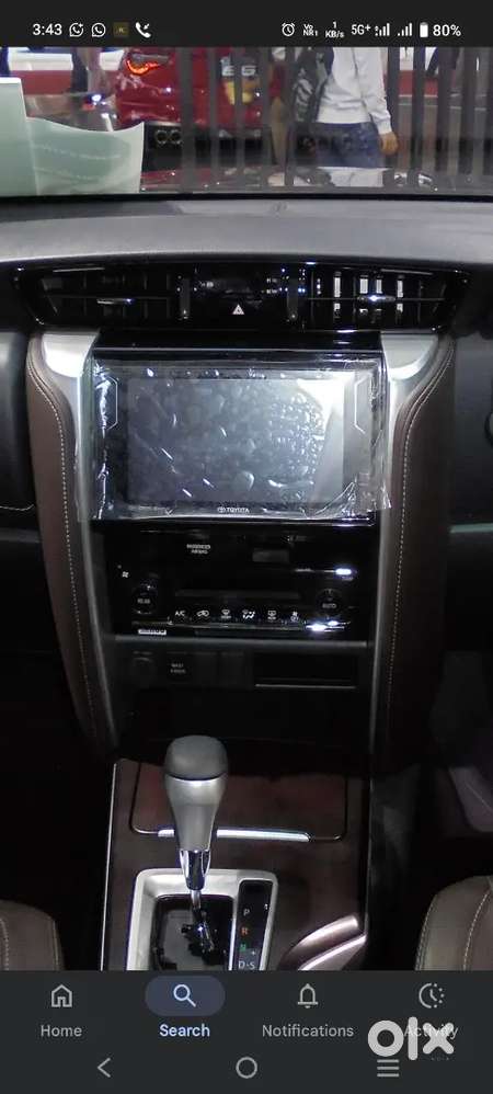 Stereo set for Fortuner