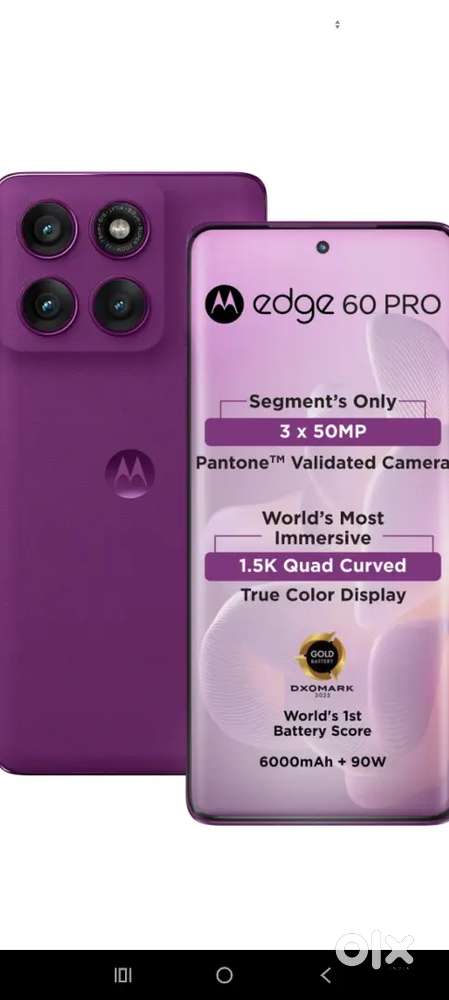 Motorola EDGE 60PRO Rs-25000/-