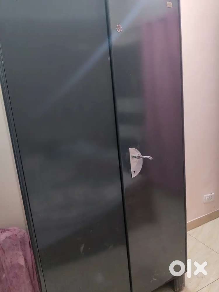 2 door godrej iron almirah.