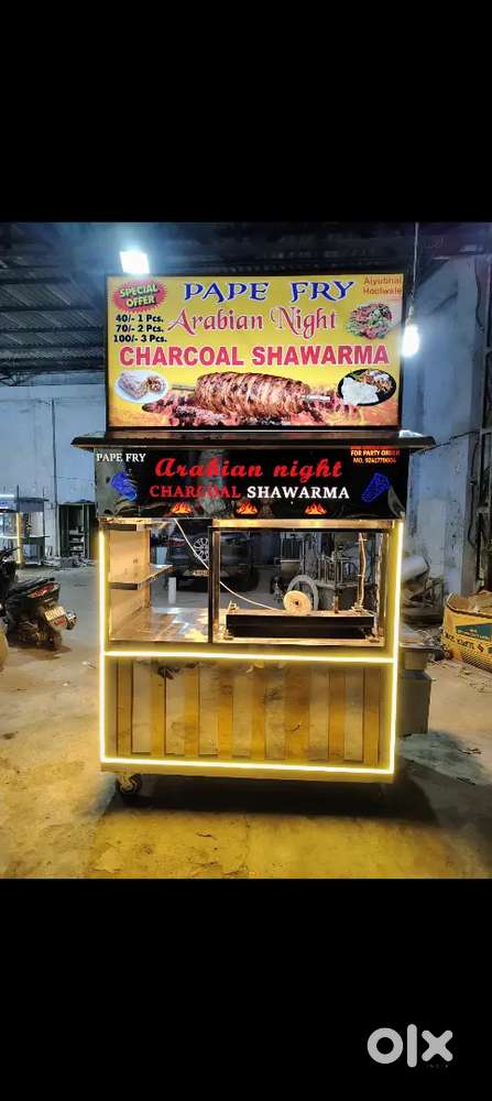 CHARCOAL SHAWARMA MACHINE,SS WATER COOLER, WATER FILLING MACHINE