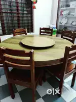 Premium Round Dining Table Set + Coffee Table – Great Deal!